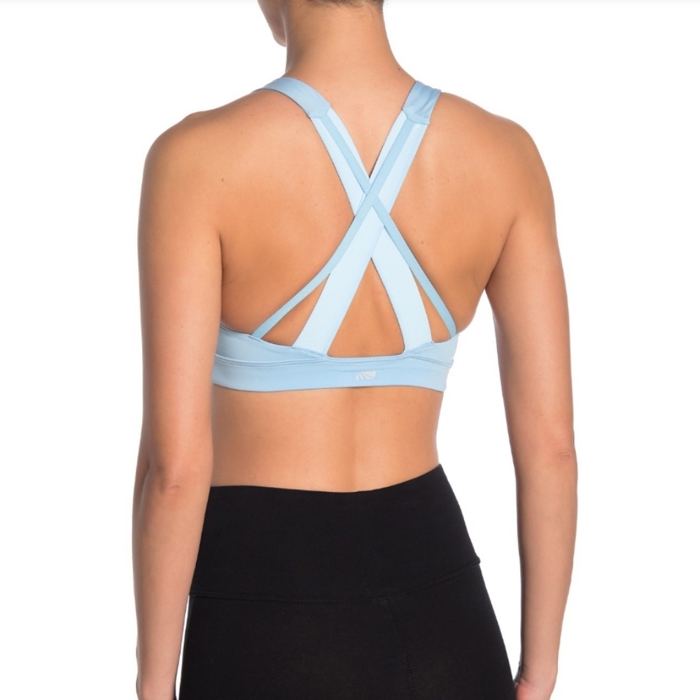 🌟10 for $30 Marika Light Blue Padded Sports bra